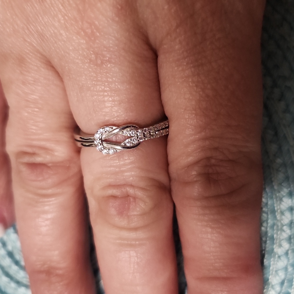 Sterling silver ring size 7